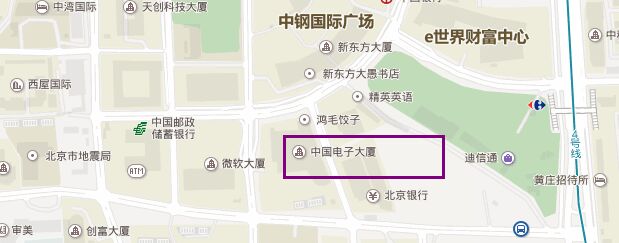 大厦简略地图